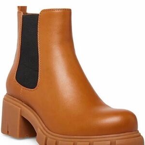 Madden Girl Brown Ankle Booties